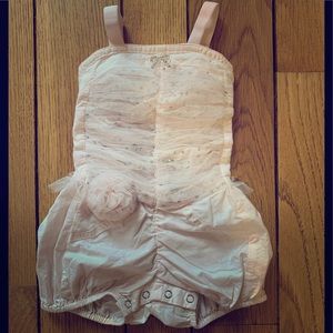 Tutu Du Monde light pink onsie 6-12 months.
